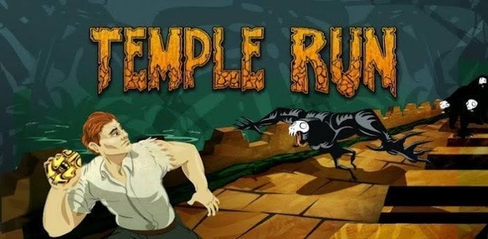 財宝（コイン）を集めながら寺院を脱走！ハイスピードランアクションゲーム「Temple Run」